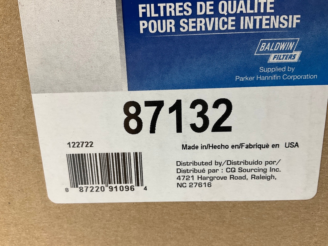 Carquest 87132 Air Filter Replaces: 42132 A62207 FA196 LAF9159 AF241 AF943 AF883