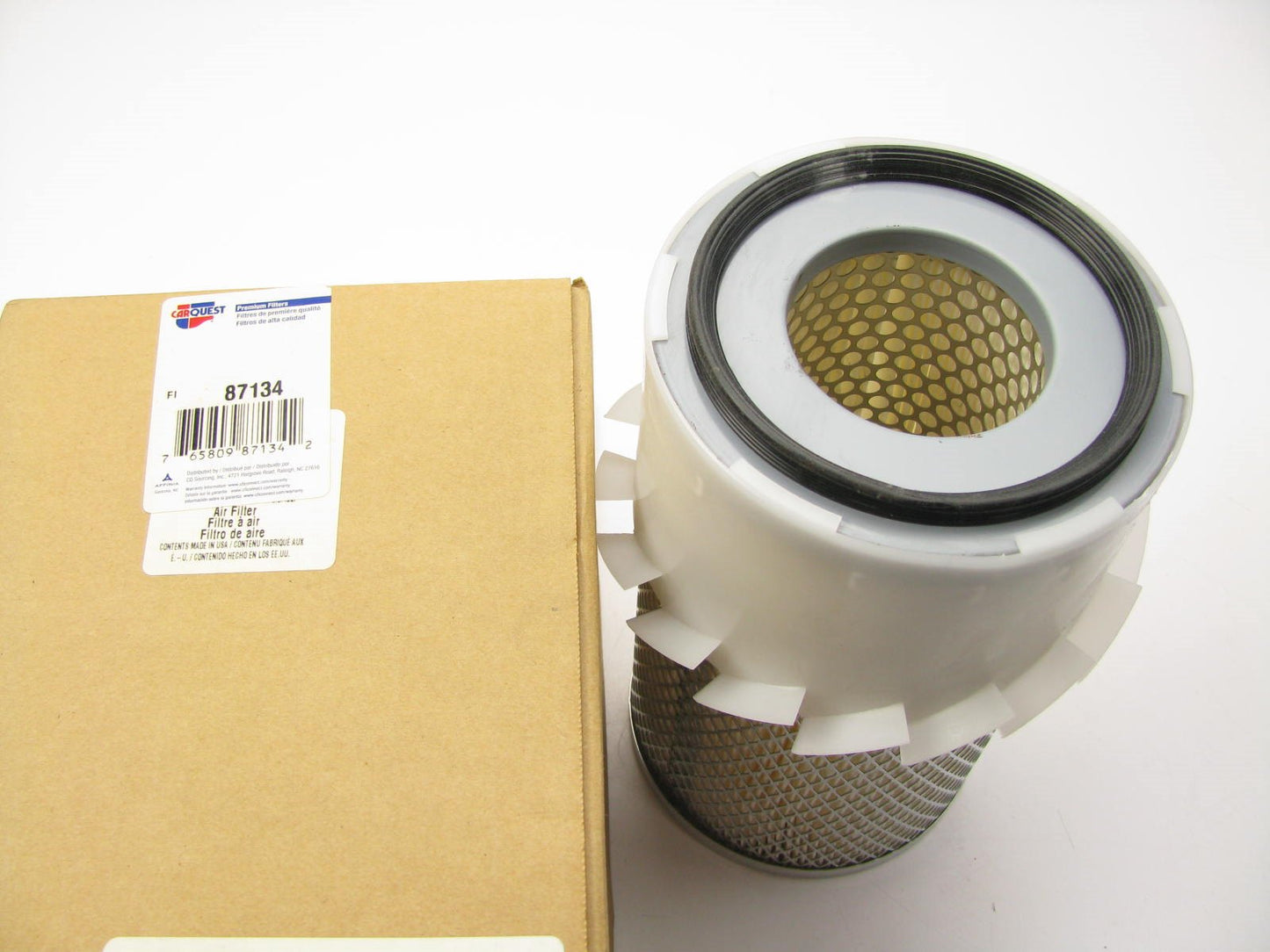 Carquest 87134 Air Filter Replaces: 42134 2134 LAF1458 AR46178 AF402K AF817K