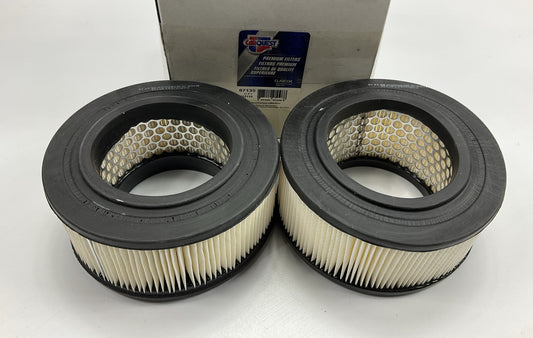(2) Carquest 87135 Air Filter For Lister Petter Engines - 42135