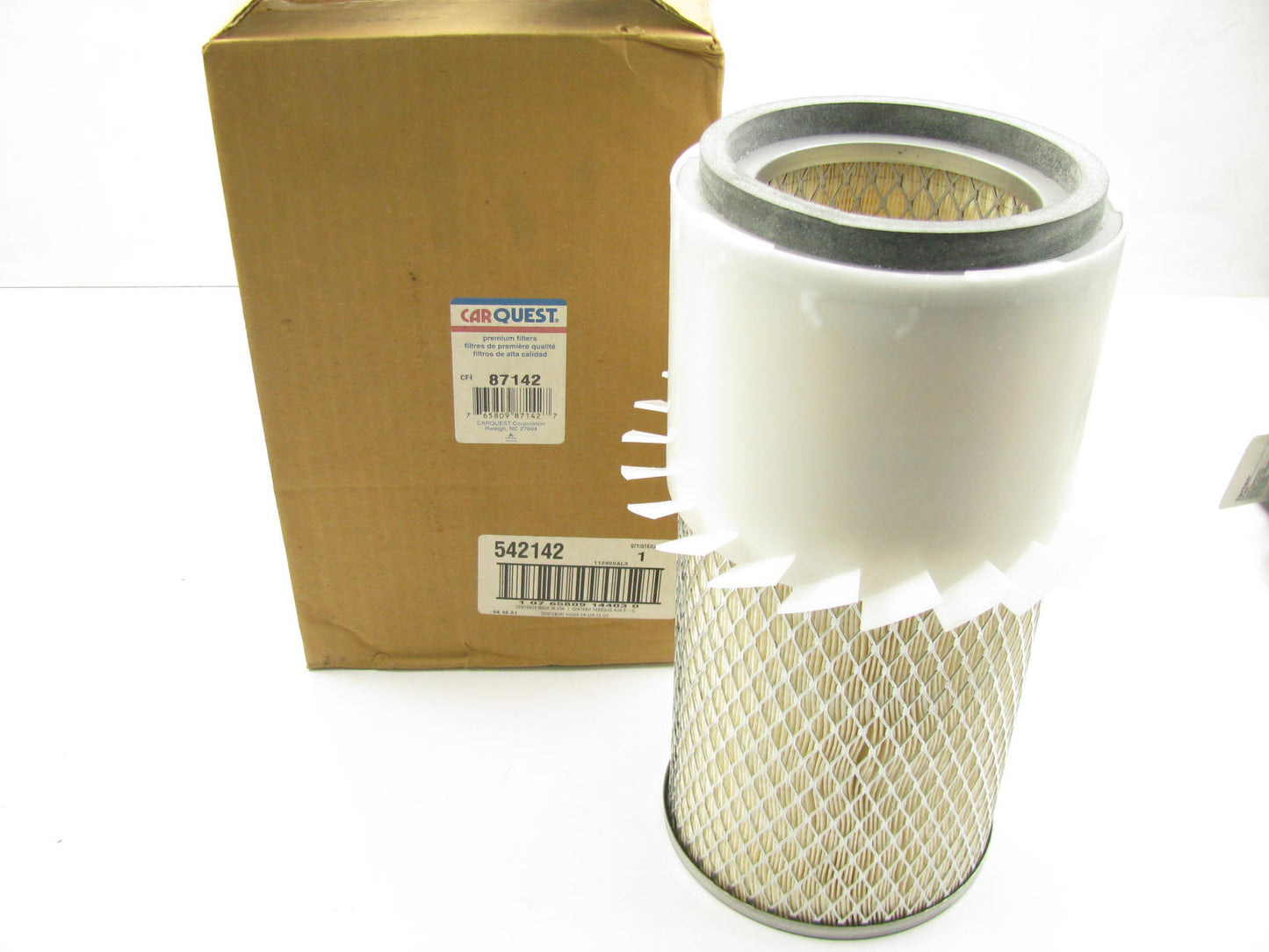 Carquest 87142 Air Filter Replaces Wix 42142, CAK258; P182054; AH20488, 2142