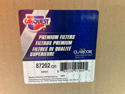 Carquest 87202 Heavy Duty Air Filter Replaces Wix 42202, AF2105K, LAF1937