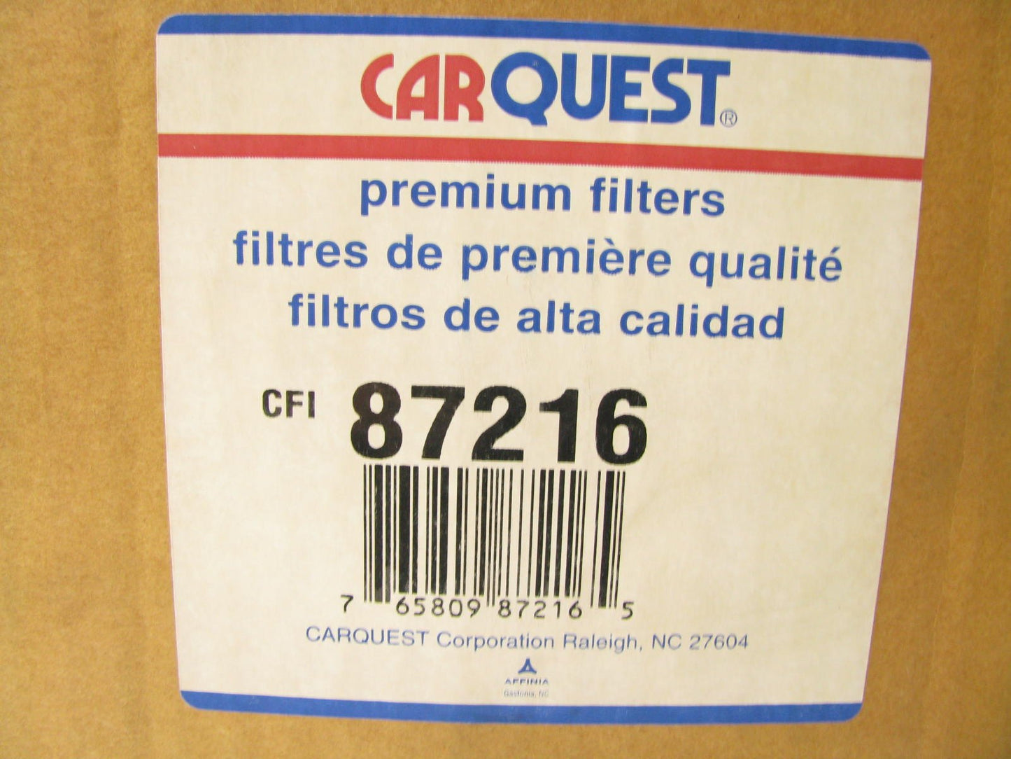 Carquest 87216 Air Filter Replaces: PA2582 150783A1 7Y-1323 P124045 AF975M 42216
