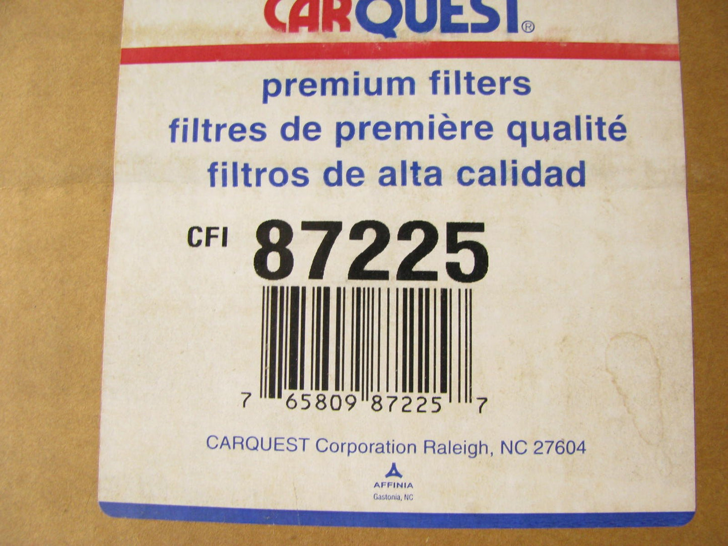 Carquest 87225 Air Filter Replaces: 42225 A62222 2225 LAF9086 AF285 AF4775