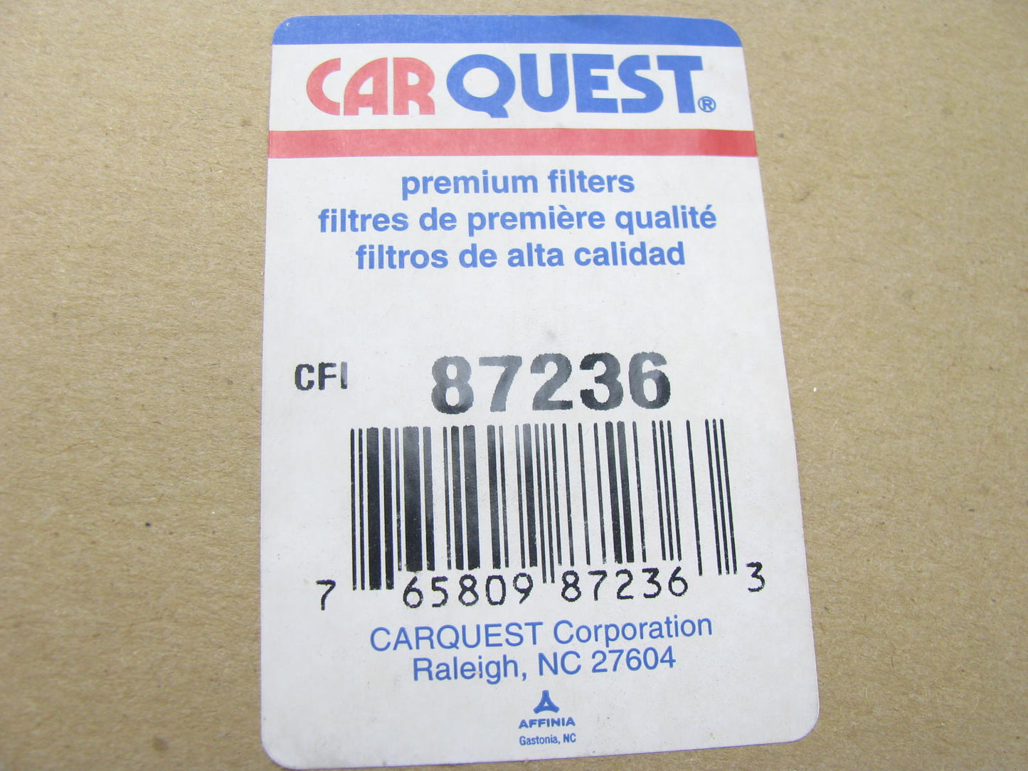 Carquest 87236 Air Filter Replaces CA6327SY 42236 A73227 LAF1845 AF726 AF4554M