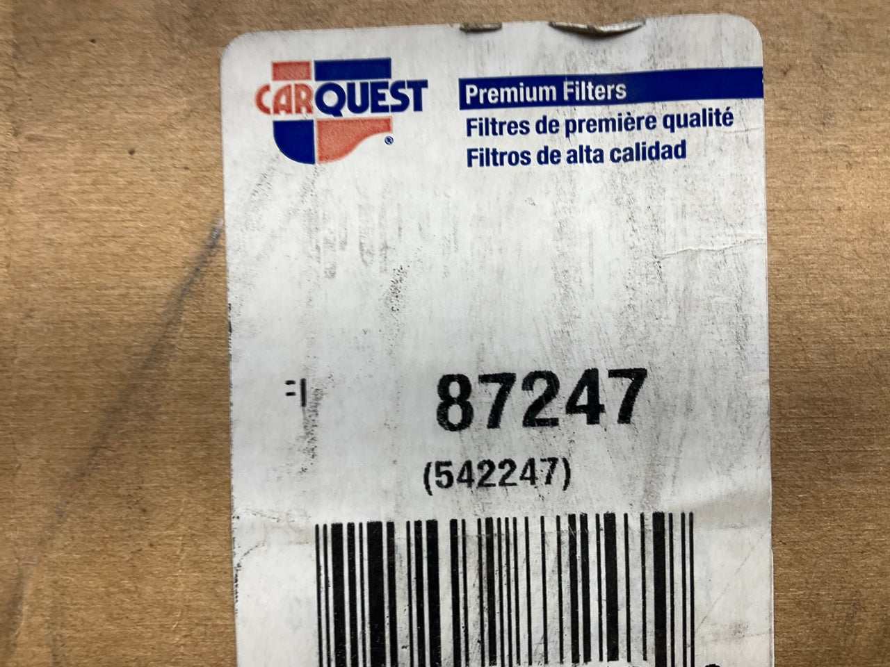 Carquest 87247 Air Filter - Replaces WIX 42247, NAPA Gold 2247