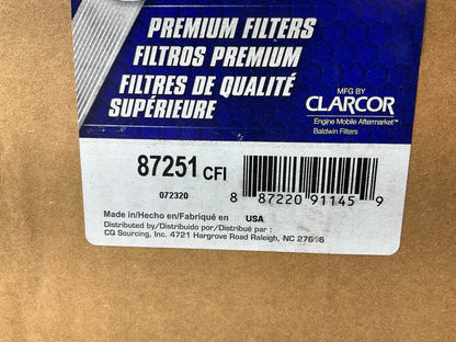 Carquest 87251 Air Filter - Replaces PA1687, P528217, CA512, 366764C1, 42251