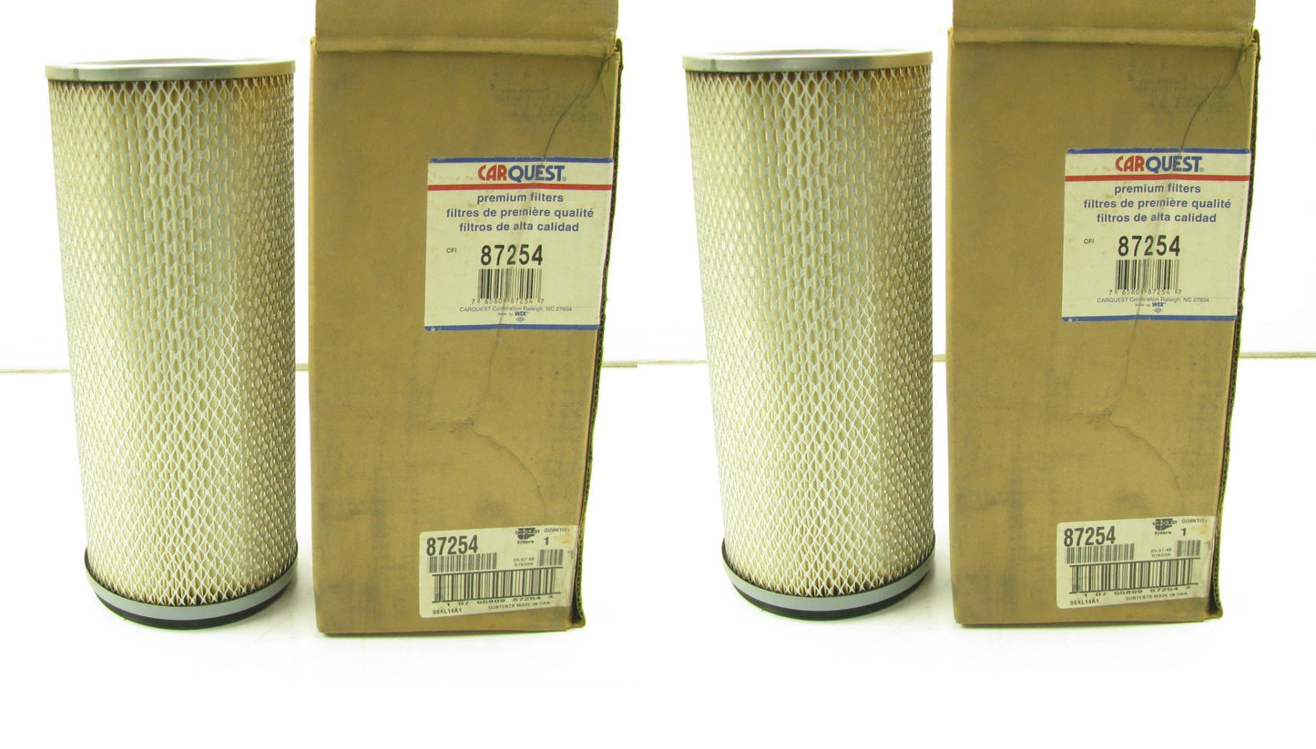 (x2) Carquest 87254 Air Filters Replaces 42254 A63229 2254 LAF7640 AF609 AF987