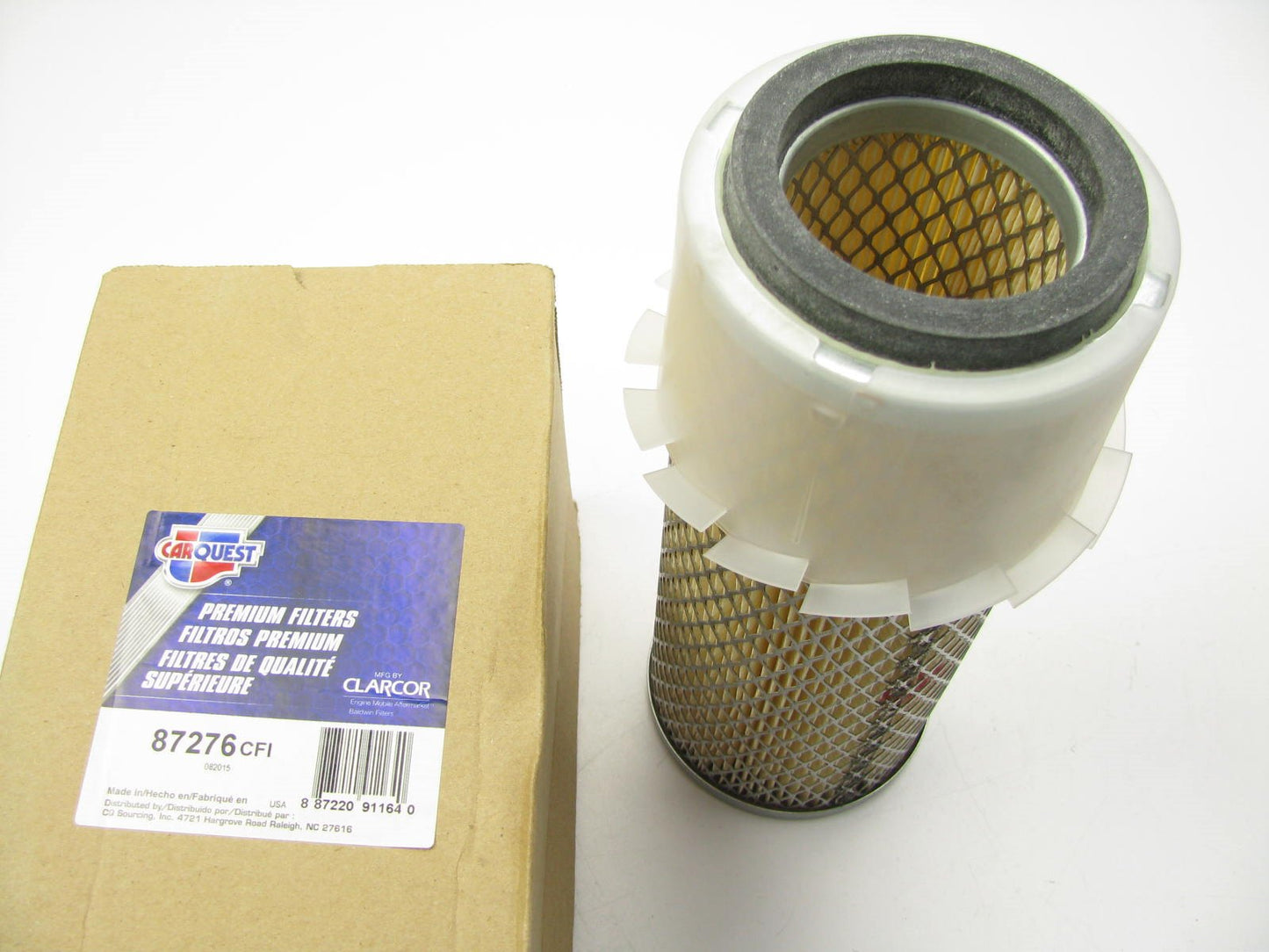 Carquest 87276 Air Filter Replaces: 46360 A42019 LAF1275 AF1275 AF4844KM 42276
