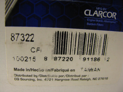 Carquest 87322 Air Filter Replaces: Wix 42322 For Honda Small Engines AFZE08