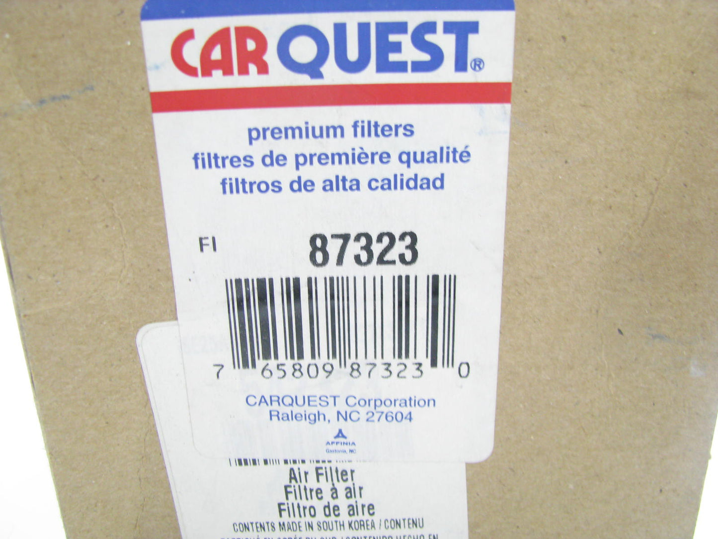 (2) Carquest 87323 Air Filter Replaces 42323 2323 LAF22025 AF2434 AF25472 PA4820