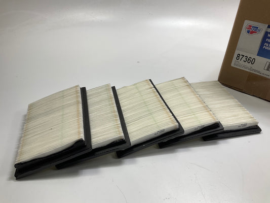 (5) Carquest 87360 Air Filter For Briggs & Stratton 397795, 397795S, 399039