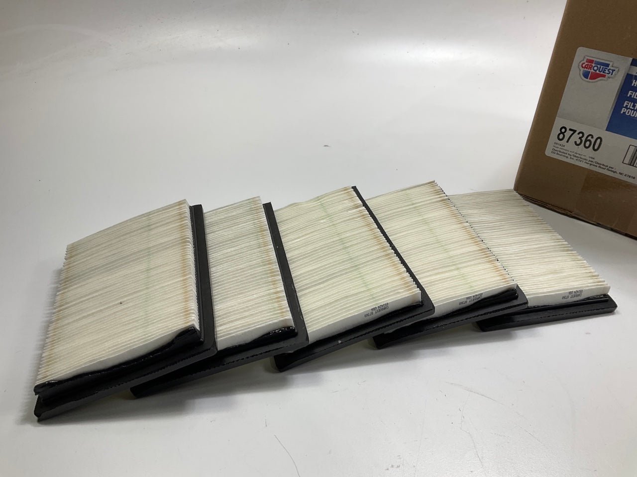 (5) Carquest 87360 Air Filter Replaces Wix 42360, LG397795S, 19-2789, PT11025