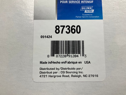 Carquest 87360 Air Filter - Replaces P530625, 3I1776, PA4555, PT11025, LG397795S