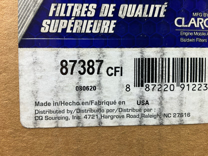 Carquest 87387 Air Filter - Replace PA2550, 3I0240, P130884, FA893, 2387, A63242
