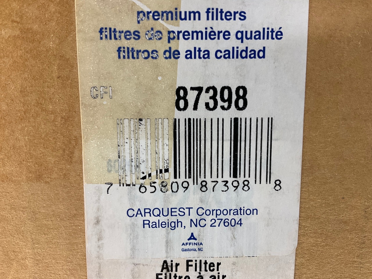 Carquest 87398 Air Filter Replaces 42398 AF2262 LAF8559 PA2451 P806425 AF4159