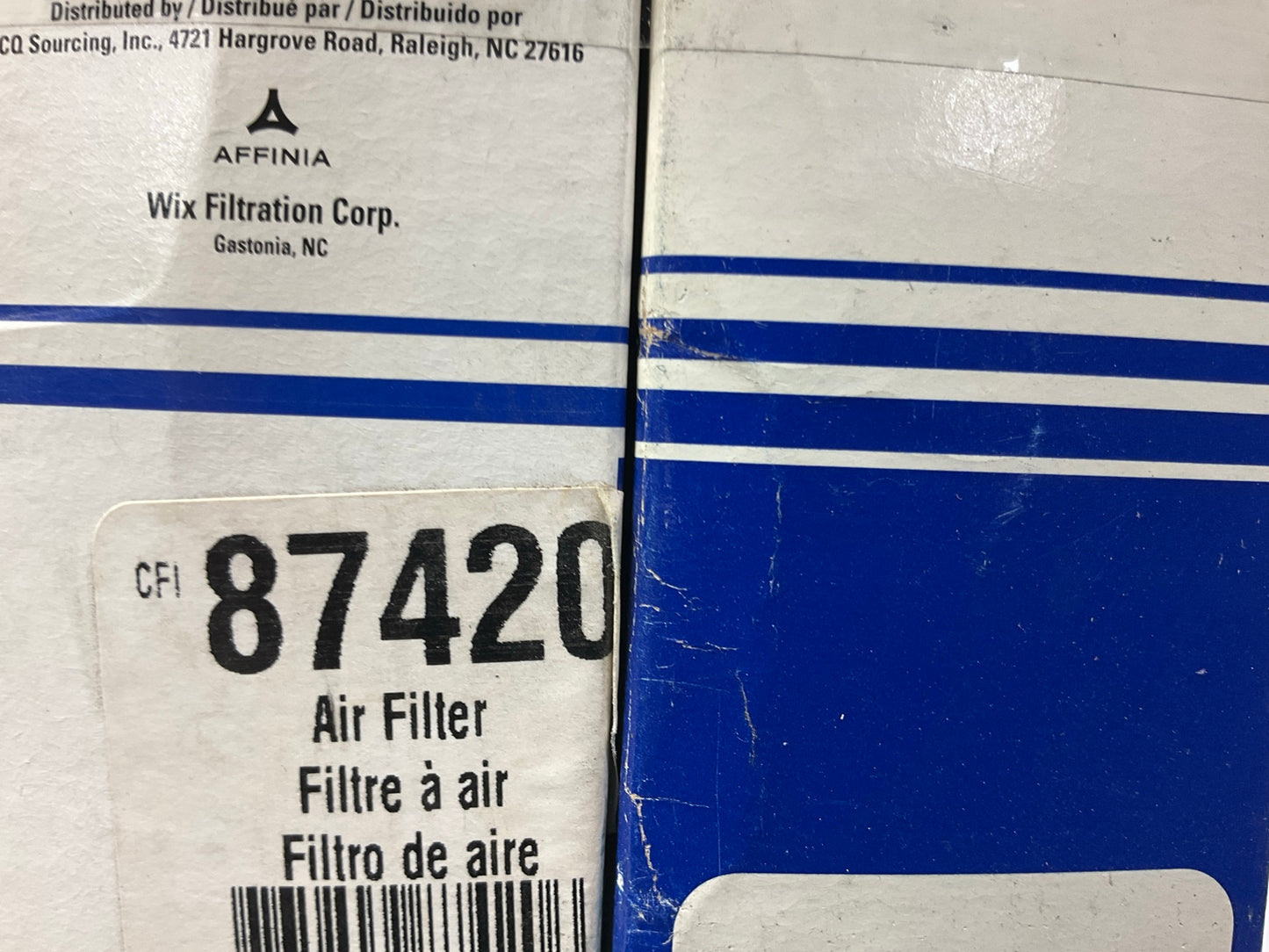 (2) Carquest 87420 Air Filter Replaces CA11287 42420 LAF4512 P606276 PA4754
