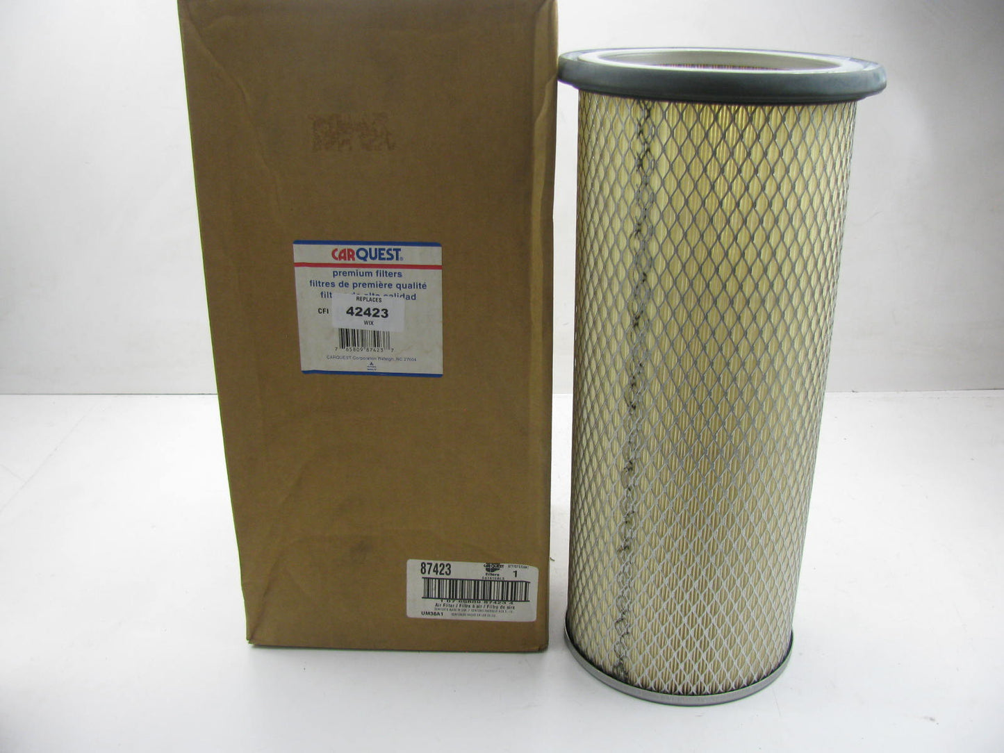Carquest 87423 Air Filter Replaces CA502SY 42423 A72139 LAF6641 AF795 AF471