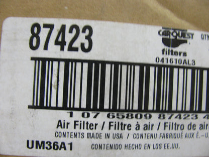 Carquest 87423 Air Filter Replaces CA502SY 42423 A72139 LAF6641 AF795 AF471