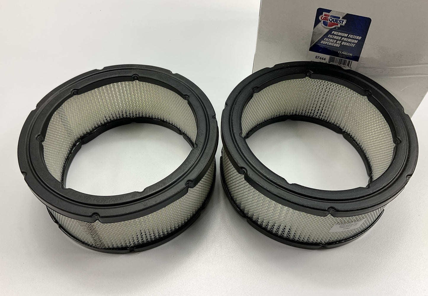 (2) Carquest 87444 Air Filter Replace CA8507 42444 LAF5802 PA3901 P607255 PA3901