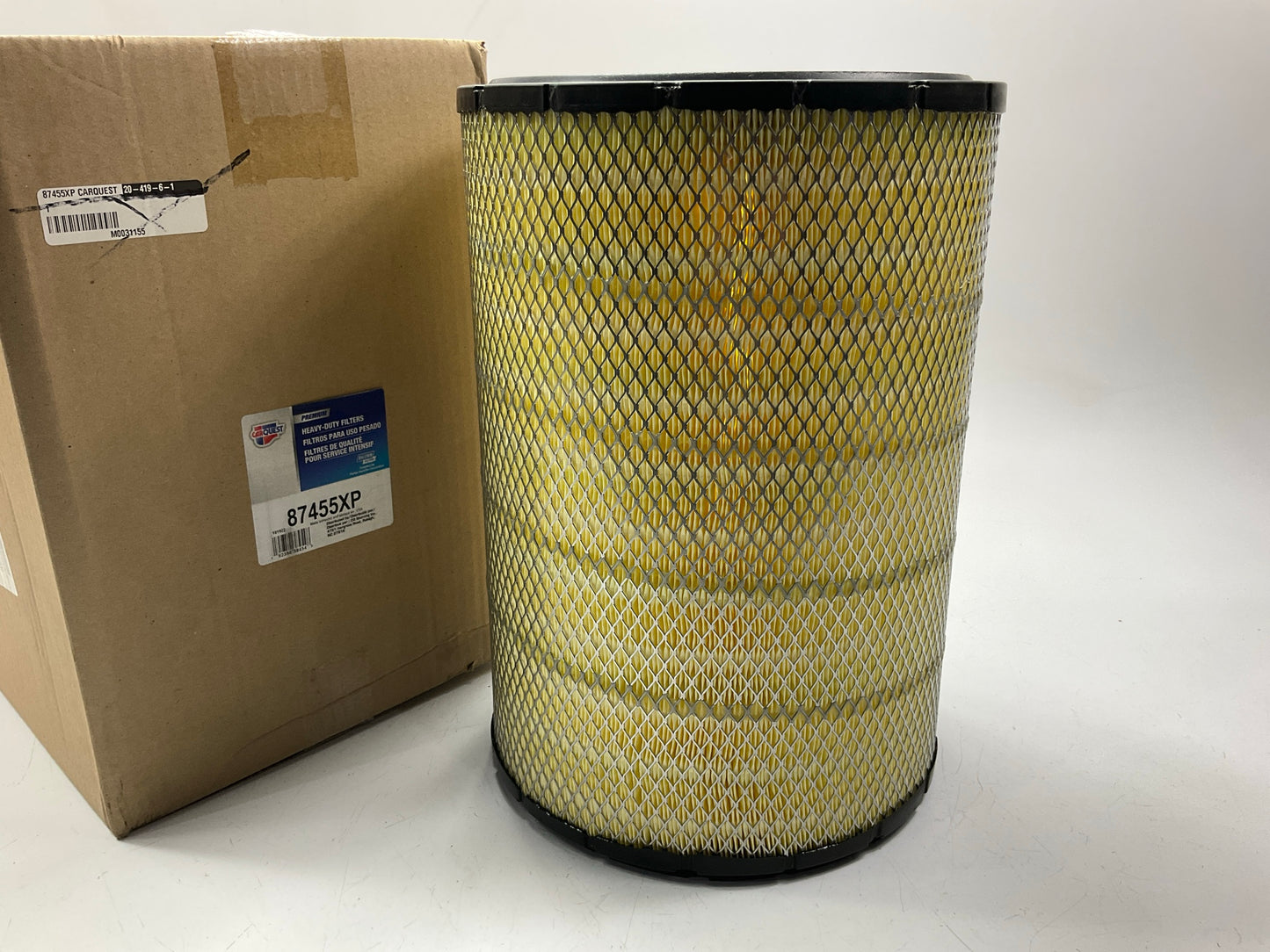 Carquest 87455XP Air Filter Replaces Wix 42455, Fram CA9009, LUBER-FINER LAF5873