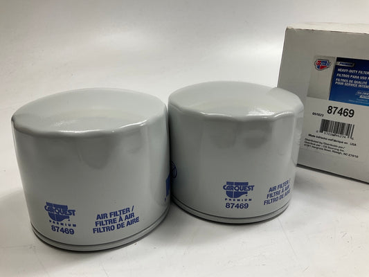 (2) Carquest 87469 Engine Crankcase Breather Element Filter, WIX 42469 FS703
