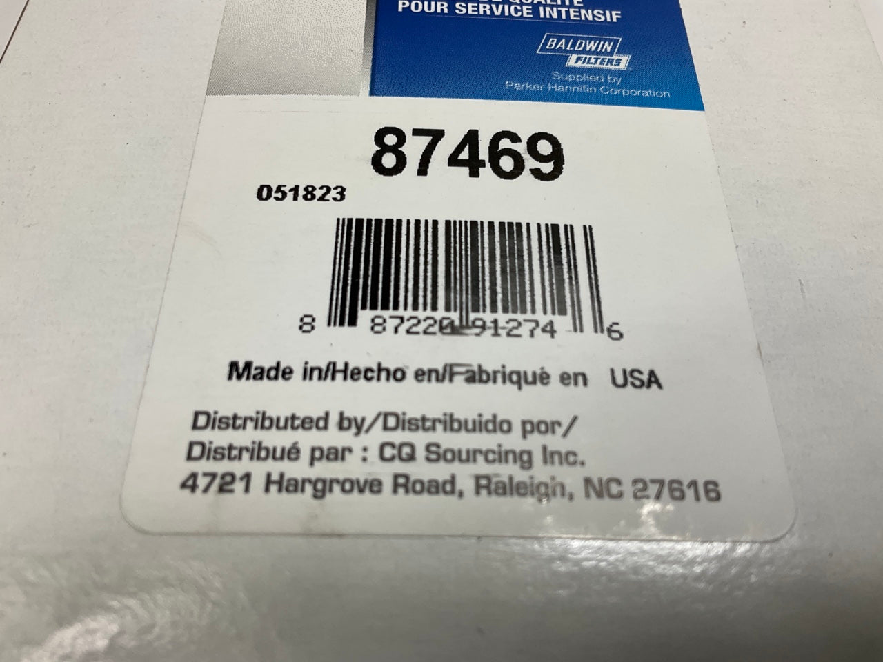 (2) Carquest 87469 Engine Crankcase Breather Element Filter, WIX 42469 FS703