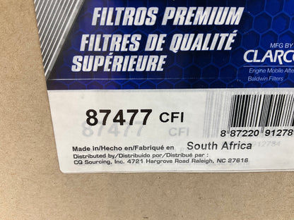 Carquest 87477 Air Filter For JCB Equipment - Used W/ 42478