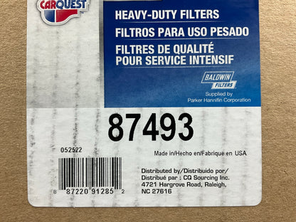 Carquest 87493 Air Filter Replaces: 49124, A73185, 42493, LAF1810, PA3892, AF666