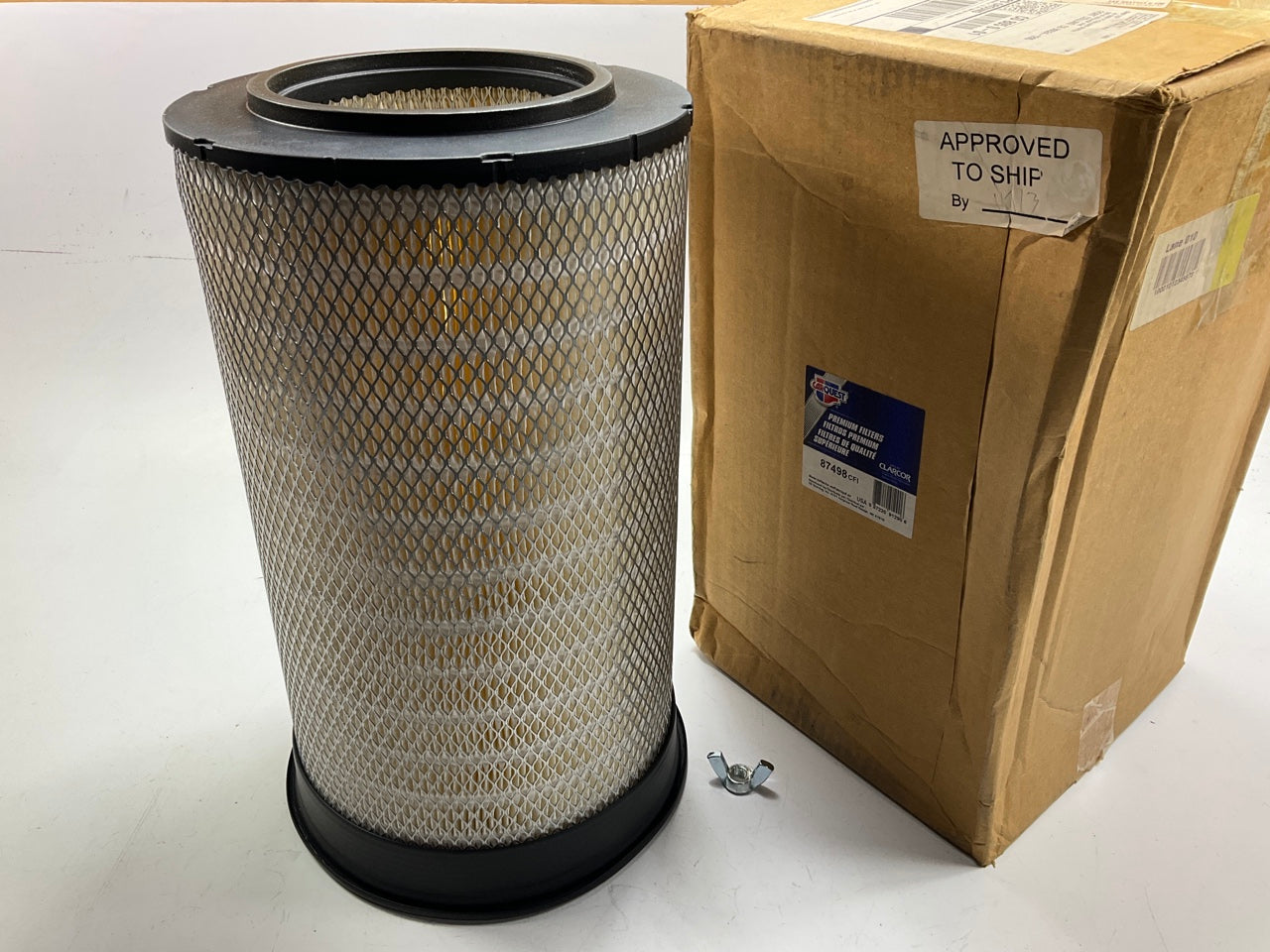 Carquest 87498 Air Filter - Replaces PA2591, 3I0226, CA7686 LAF4310 FA897 42498