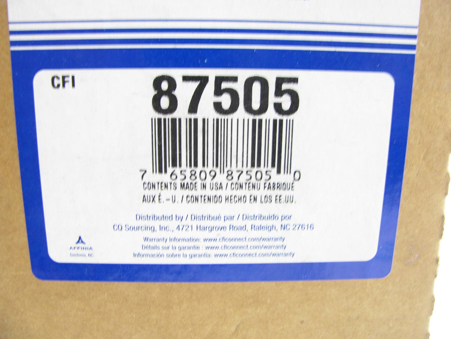 Carquest 87505 Air Filter Replaces CA229 42505 A42029 LAF131 AF96 AF4937 P136390