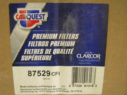 Carquest 87529 Air Filter Replaces 42529 A73011 2529 AF461 AF918 P118216 PA2388
