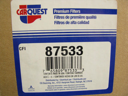 Carquest 87533 Air Filter Replaces: 42533 A63262 AF1855 P526505 PA2587 A900C