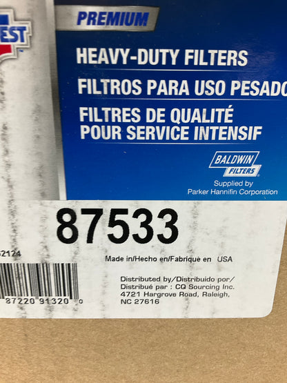 Carquest 87533 Air Filter Replaces: 42533 A63262 AF1855 P526505 PA2587 A900C