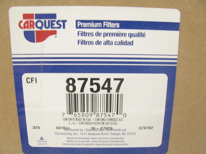 Carquest 87547 Air Filter Replaces: 42547 A73015 LAF1765 AF512 AF890 P151908