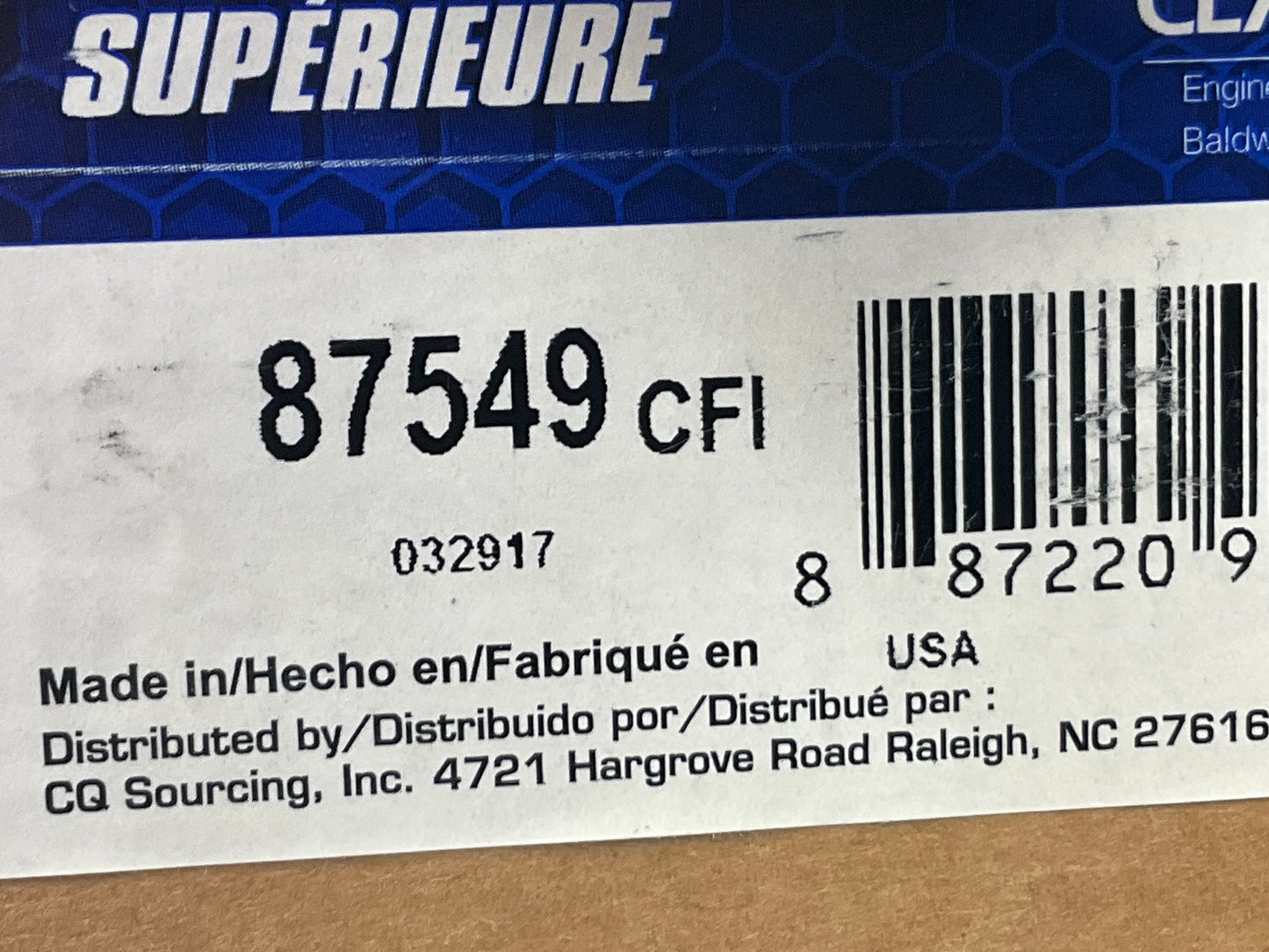 Carquest 87549 Transmission Or Air Shift Breather Element Filter