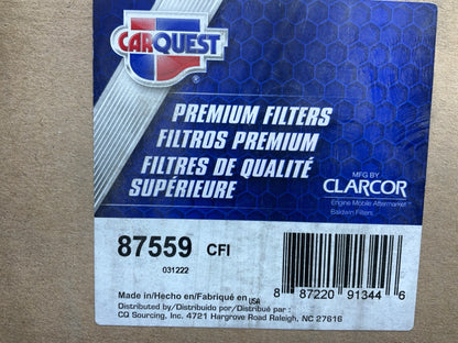 Carquest 87559 Cabin Air Filter Replaces 42559 AF3063 LAF1872 PA2408 PA8458
