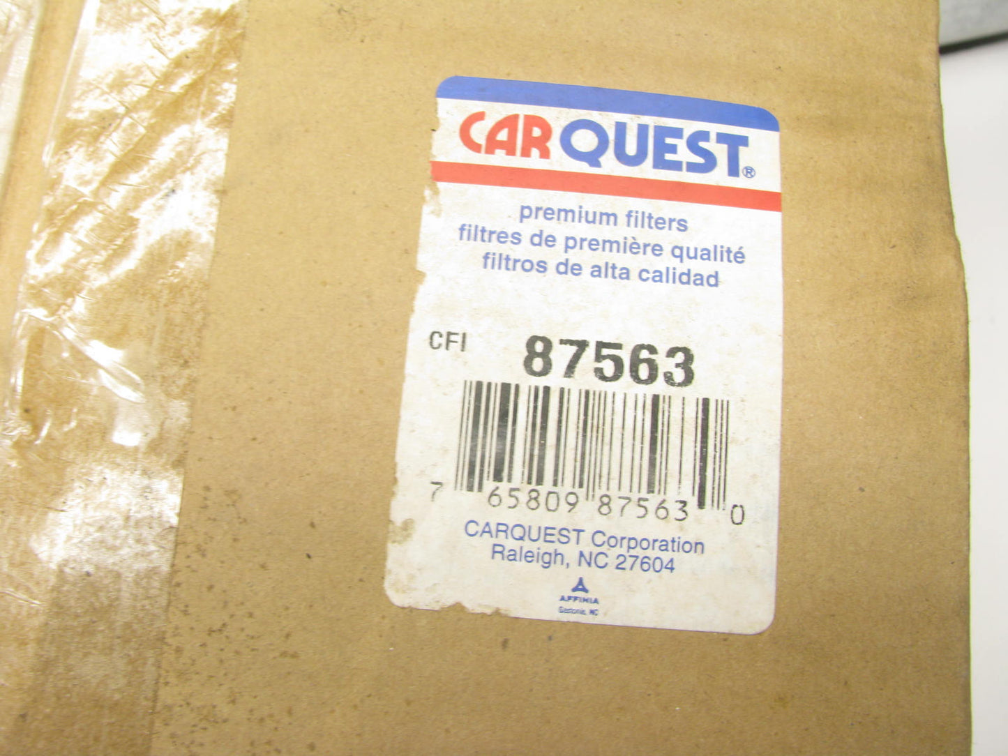 Carquest 87563 Cabin Air Filter TW5-TW35 & 8700, 9000, 9700 Tractor
