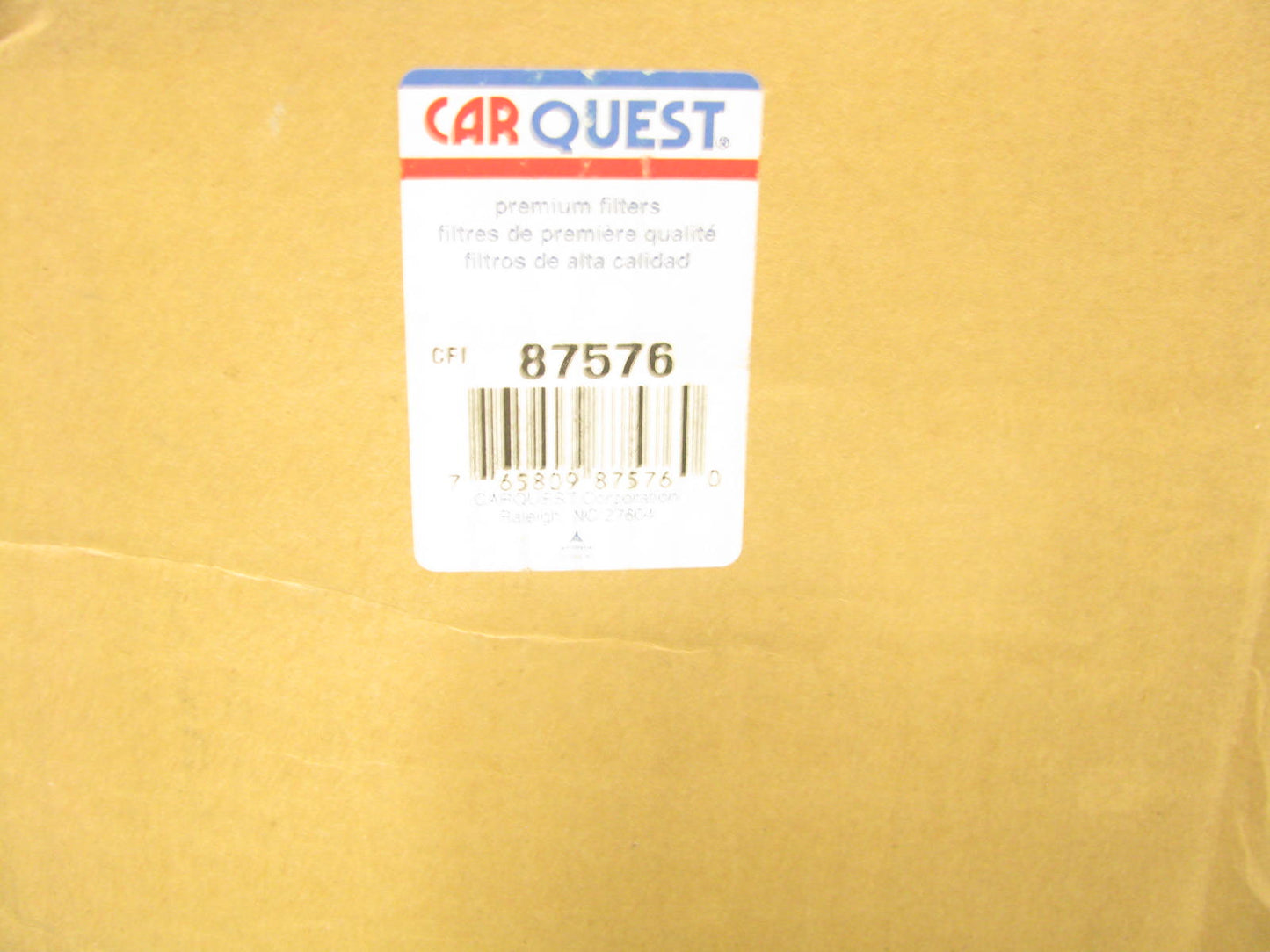 Carquest 87576 Air Filter - Replaces WIX 42576; LUBERFINER LAF22093, Delco A313C