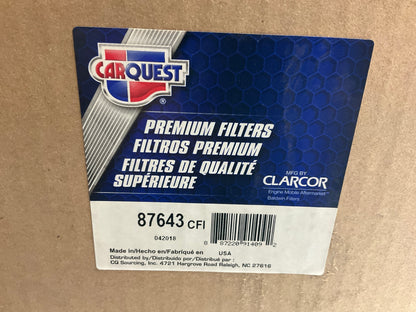 Carquest 87643 Air Filter Replaces 42643 84628S PA1826 CA524SY AF848 P158853