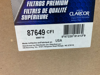 Carquest 87649 Air Filter - Replaces PA2494, 3I0781, CA2553, LAF9029, 42649