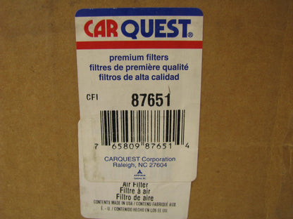 Carquest 87651 Air Filter Replaces: 42651 A63298 2651 LAF2526 AF610 AF986 A246C