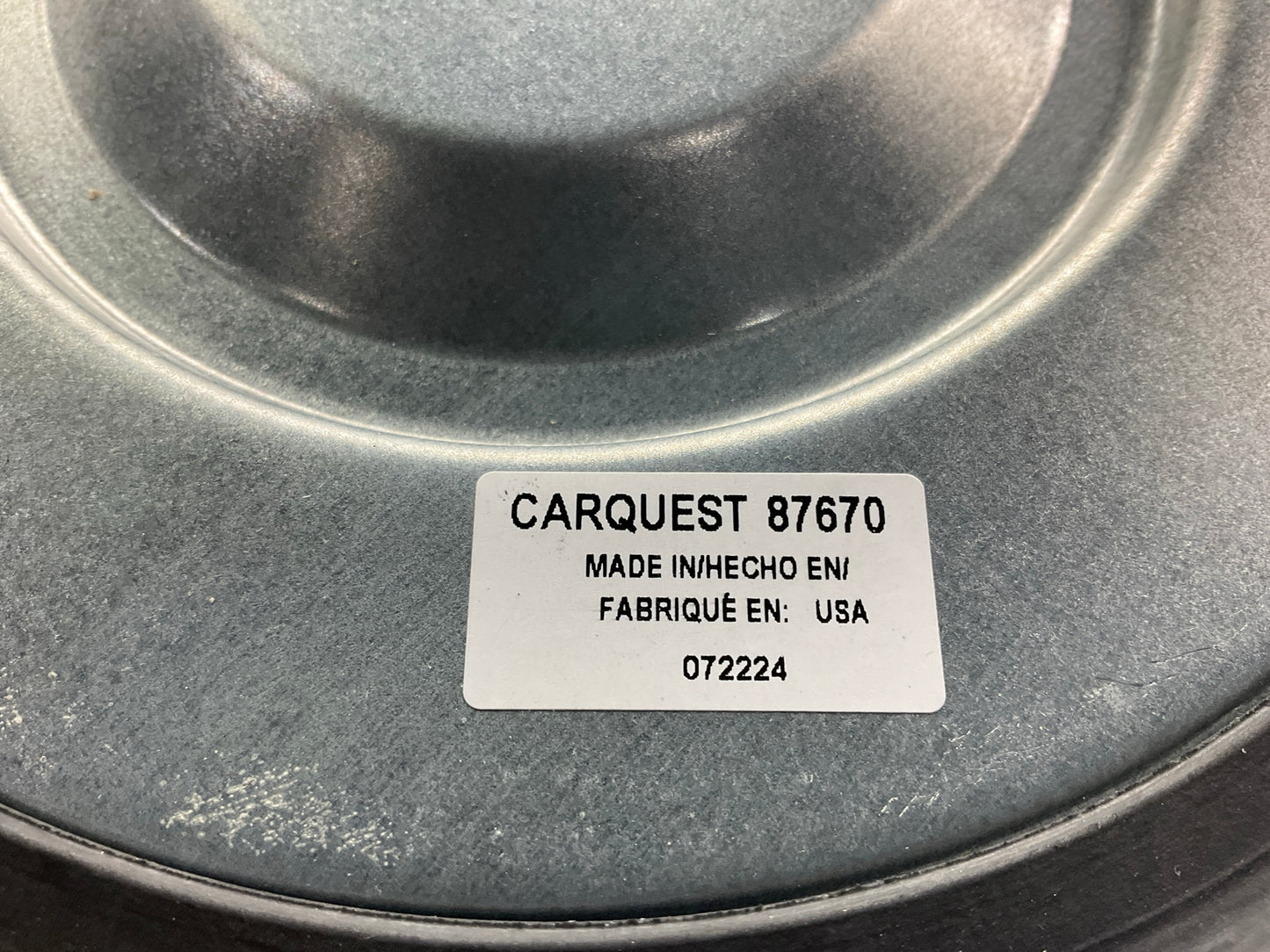 Carquest 87670 Air Filter Replaces: 42670 A62886 LAF1796 AF367 AF923M PA2318