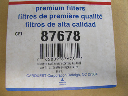 Carquest 87678 Air Filter Replaces CA1543 46557 A63520 LAF1986 AF592 AF1910M