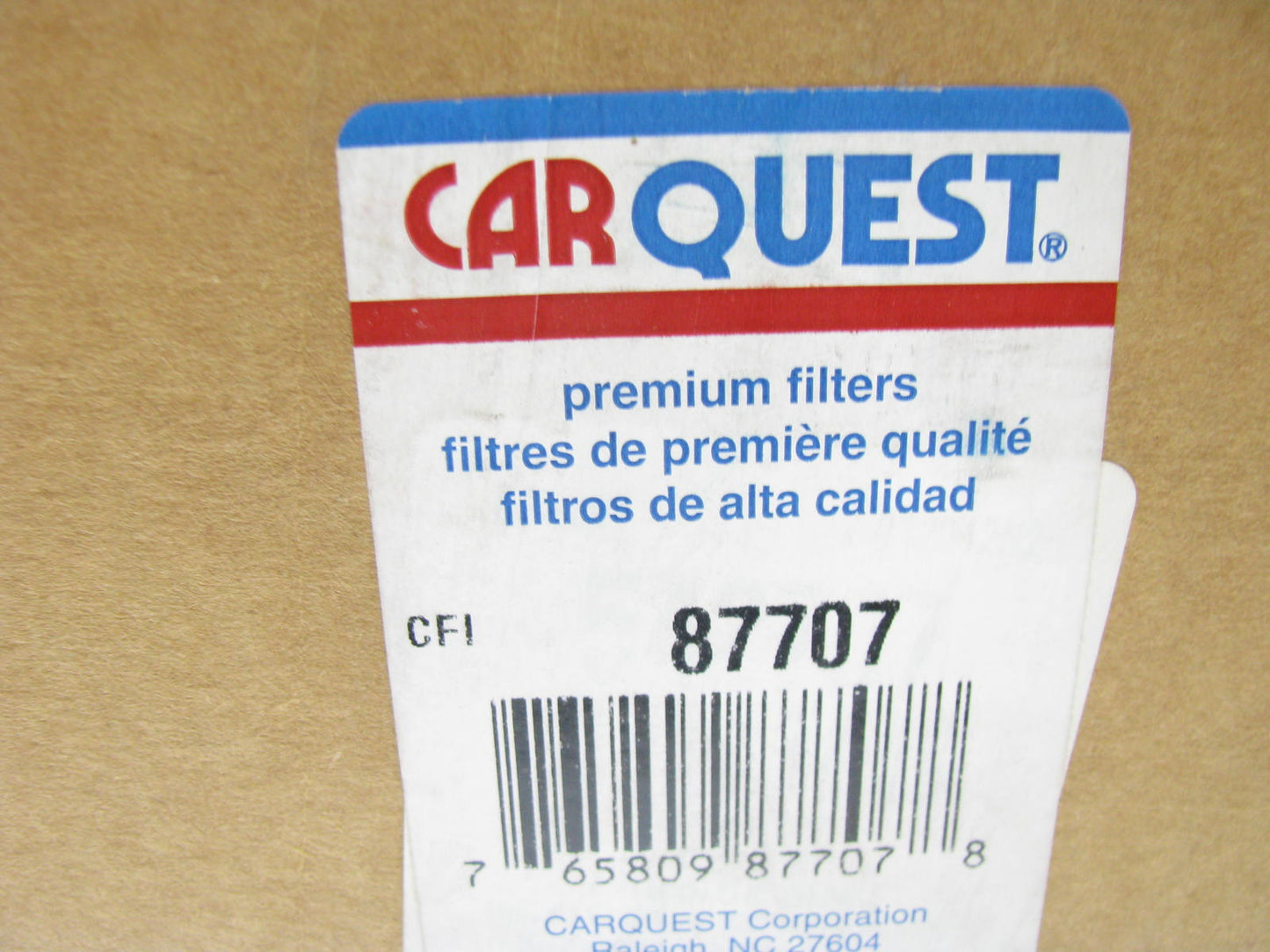 Carquest 87707 Air Filter Replaces 42707 PA2462 CA2517SY P130772 AF1644 P126056