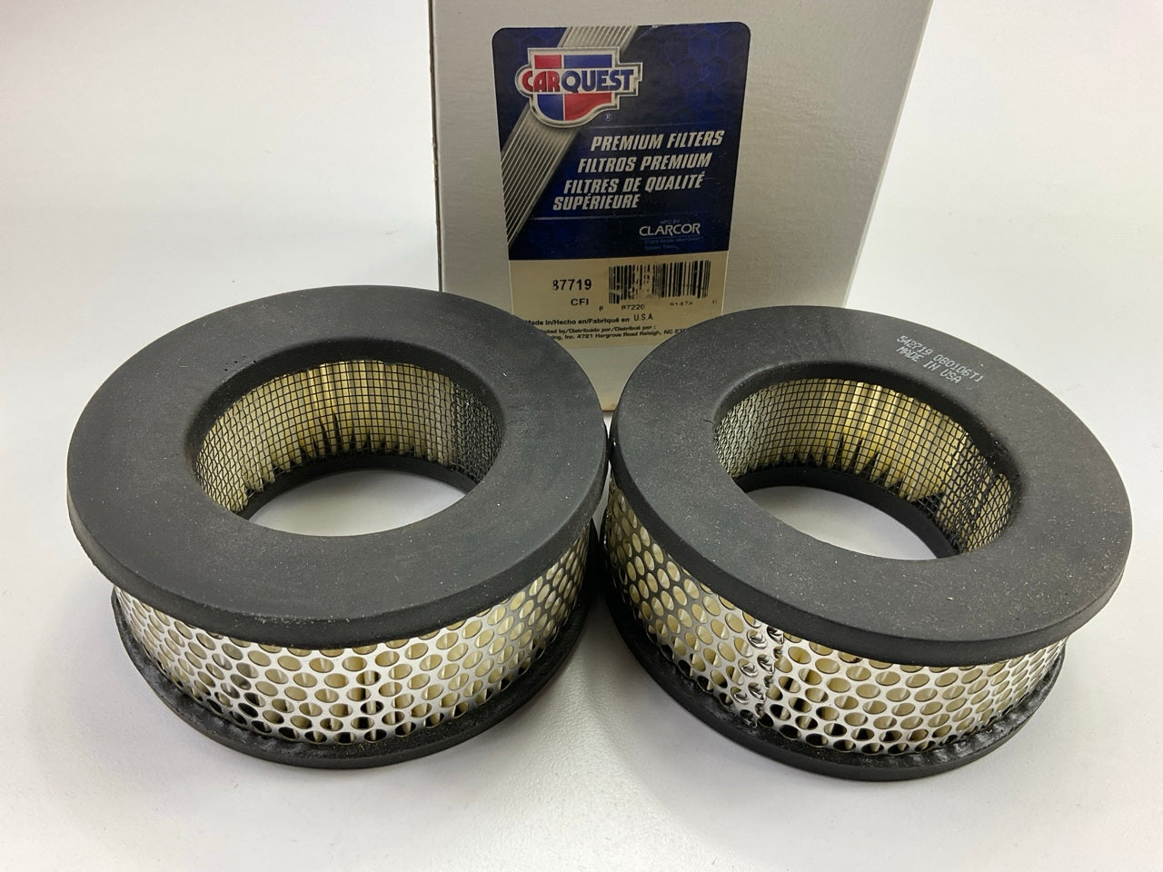 Carquest 87719 Draft Tube Air Breather Air Filter, 2/pack, 42719, C2TZ-6768-A