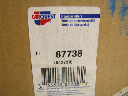 Carquest 87738 Air Filter Replaces: 42738 RS4622 For John Deere Tractor 02-06