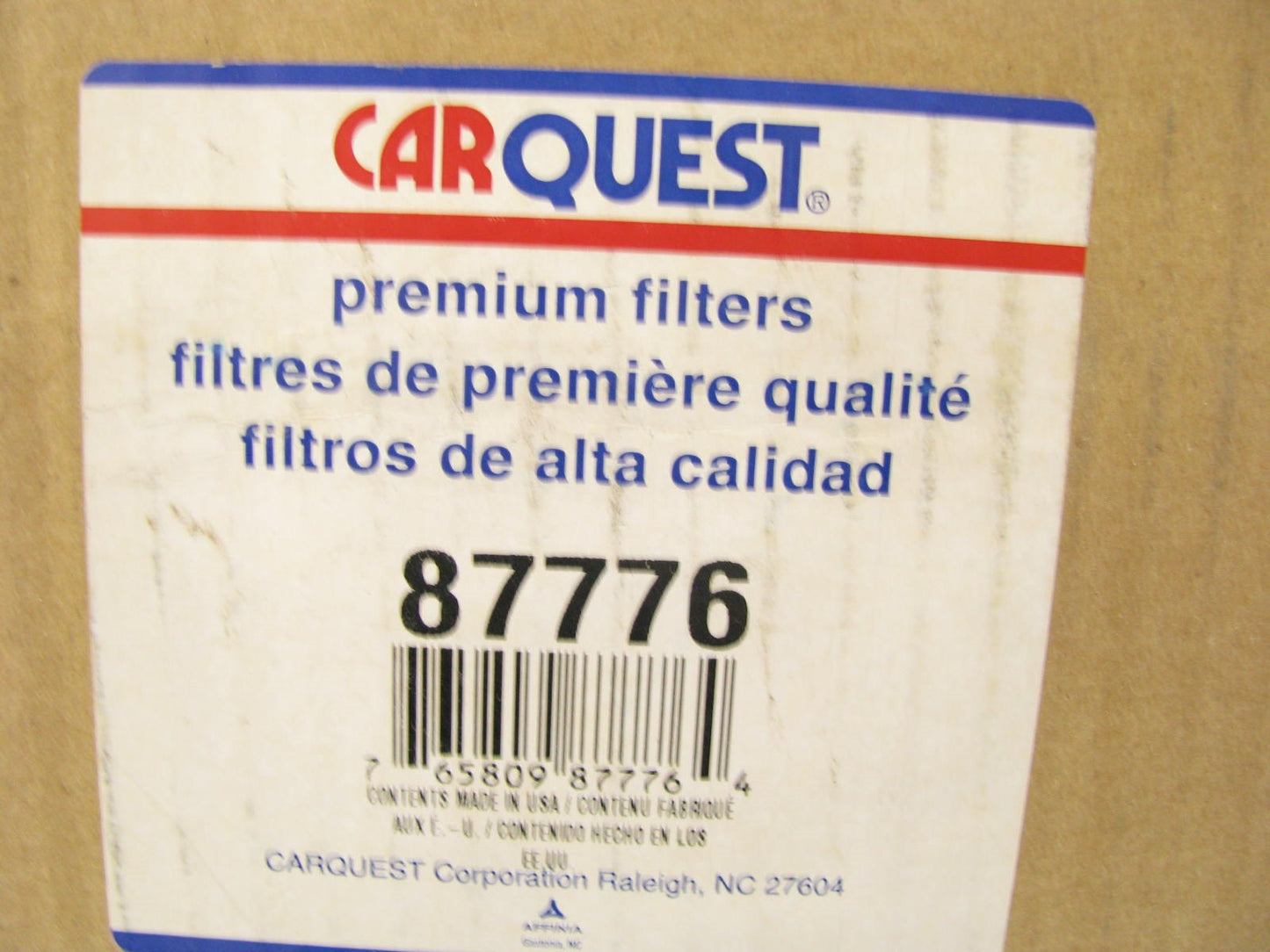 Carquest 87776 Air Filter Replaces: 46276 42776 A62937 LAF6300 AF485 AF886M