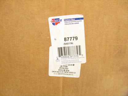 Carquest 87779 Air Filter Replaces 42779 CA1577 A73309 542779 LAF6299 AF550