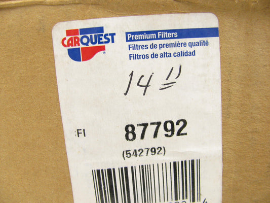 Carquest 87792 Air Filter Replaces: 42792 2792 LAF2530 PA2824 AH19232 PA2824