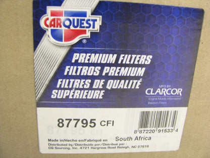Carquest 87795 Secondary Air Filter Used W/ 42794 46937 49665 49675 Primary